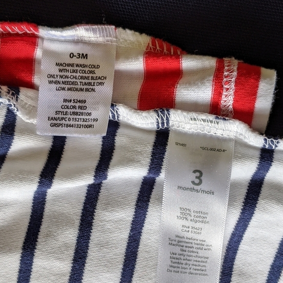 3 for $18 0-3mo/3mo 4th of July Bundle - Picture 8 of 8